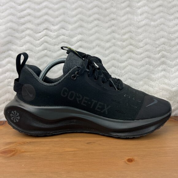Nike ReactX Infinity Run 4 Gore-Tex Women’s Size 7.5 Black Gray HQ0264-001 - Picture 10 of 16